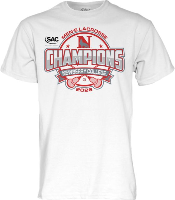 Newberry College Men's Lacrosse 2026 Conference Champions Short Sleeve T-Shirt