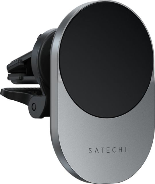 Satechi Magnetic Wireless Car Charger, Space Gray - ONLINE ONLY