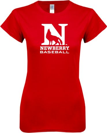 Newberry Next Level Ladies SoftStyle Junior Fitted Tee Baseball - ONLINE ONLY