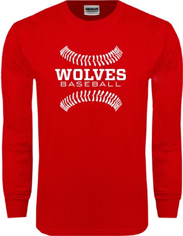 Newberry Long Sleeve T Shirt Baseball Design - ONLINE ONLY